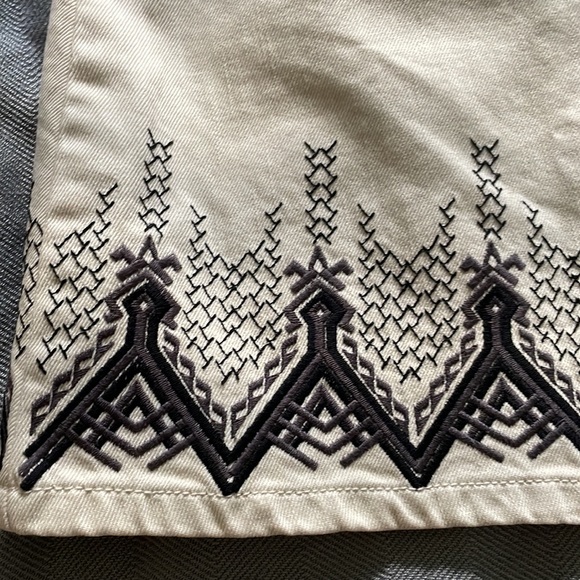 NWOT wrap Free People boho mini skirt - Picture 3 of 7